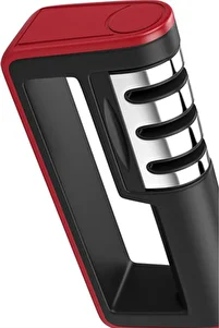 Bıçak Makas Bileme Aleti Aparatı Profesyonel Bileme Aleti 3 Açılı Elmas Seramik Bileme (RED & BLACK) ürün fotoğrafı