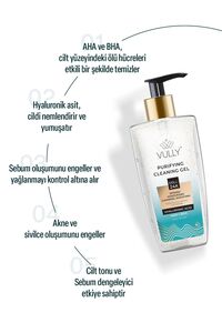 24k Altın Parçacıklı Arındırıcı Nemlendirici Gözenek Sıkılaştırıcı Yüz Temizleme Jeli 200 Ml ürün fotoğrafı