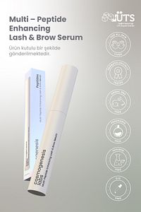 Kaş Kirpik Güçlendirici Serum 3ml – Su Bazlı Besleyici Dolgunlaştırıcı Vegan (%1 BİOTİN- %1 PEPTİT) ürün fotoğrafı