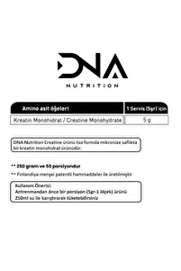 Creatine Monohydrate 250gr ürün fotoğrafı