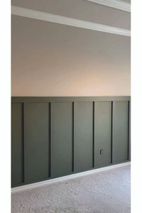 Iskandinav Duvar Çıtası 5 Adet 100 Cm x 8 Cm Dekoratif Duvar Çıtası Boyanabilir Duvar Dekoru Efsane ürün fotoğrafı
