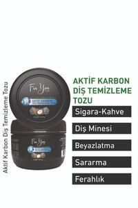 Aktif Karbon Diş Temizleme Tozu 50 Gr Extra Beyazlatıcı Diş Tozu + Nane ürün fotoğrafı