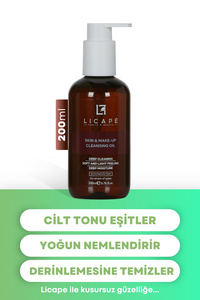 İki Aşamalı Cilt Ve Makyaj Temizleme Yağı 200 ml ürün fotoğrafı