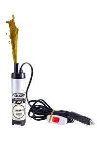 Düzey 12 Volt Çakmaklık Girişli Dalgıç Mazot-ince Yağ-su Aktarma(SIVI TRANSFER) Pompası (BİDON TİP) ürün fotoğrafı