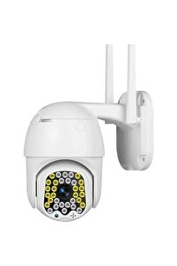 360 Derece Yönlendirilebilir Wifi Ip Su Geçirmez Iç Dış Mekan Kamera 1080p Hd ürün fotoğrafı