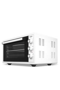 4552 Fırın Çift Camlı 45 l Beyaz Midi Turbo ürün fotoğrafı