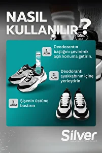Ayakkabı Deodorantı Koku Giderici Önleyici Sprey Fresh Up Unisex 100ml ürün fotoğrafı