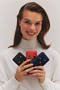 10.000 Mah Prime Dijital Göstergeli Dahili Çoklu Kablolu Powerbank,siyah,taşınabilir Şarj Cihazı ürün fotoğrafı