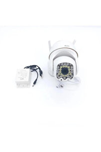 360 Derece Yönlendirilebilir Wifi Ip Su Geçirmez Iç Dış Mekan Kamera 1080p Hd ürün fotoğrafı