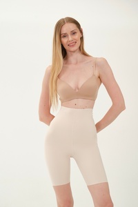 Porfy Model Dikişsiz Esnek Şort Spor Korse Ten Renk 091 ürün fotoğrafı