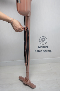 Pratıc-s P1200 Toz Torbasız Dikey Elektrik Süpürgesi Rose Gold ürün fotoğrafı