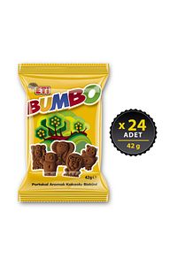 Bumbo Portakal Aromalı Kakaolu Bisküvi 42 g x 24 Adet ürün fotoğrafı