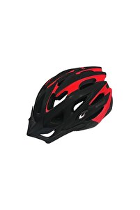 MV29 Işıklı Unisex Kask Siyah/Kırmızı XL Beden ürün fotoğrafı