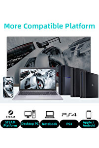 PS4 Joystick Tablet Telefon Pc PS 4 Uyumlu Titreşimli Oyun Kolu 2 Adet. ürün fotoğrafı