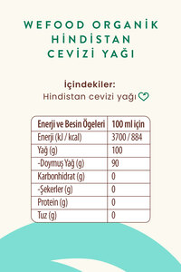 Organik Hindistan Cevizi Yağı 300 ml (Soğuk Sıkım) ürün fotoğrafı