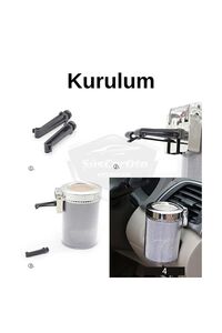 OTO KÜLLÜK RENKLİ IŞILTILI RGB ARAÇ İÇİ LED KÜLLÜK 7 IŞIKLI BLACKPİNK HAYRANI BADGİRL KÜLLÜĞÜ ürün fotoğrafı