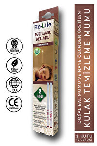Kulak Temizleme Mumu Çubuğu 1 Kutu (2 Çubuk) ürün fotoğrafı