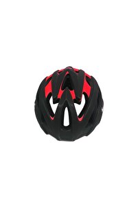 MV29 Işıklı Unisex Kask Siyah/Kırmızı XL Beden ürün fotoğrafı