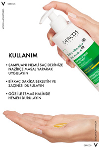 Dercos Şampuan Kuru ve Kepekli 390 ml ürün fotoğrafı