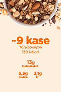 Protein Granola 3'lü Mix Paket - Hindistan C. & Kırmızı Meyveler & Karışık Kuruyemişli (270G) ürün fotoğrafı