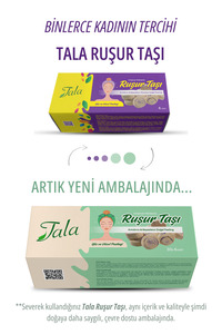 Ruşur Taşı Beyazlatıcı Ölü Derilerden Arındırıcı Yüz Ve Vücut Peelingi 6 Adet (İRAN HAMAM TAŞI) ürün fotoğrafı