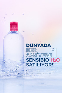 Sensibio H2O Micellar Makyaj Temizleme Suyu 2'li Set Hassas ve Tüm Ciltler Yüz ve Göz Çevresi 500 ml ürün fotoğrafı