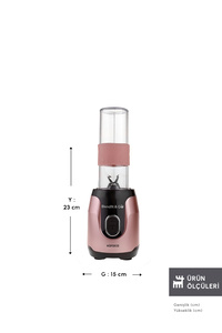 Blendfit Go Personal Kişisel Smoothie Blender Rosegold ürün fotoğrafı
