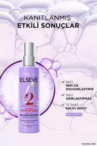 L'oreal Paris Hydra Hyaluronic Nem ile Dolgunlaştıran Saç Bakım Sprey Serum 150 ml ürün fotoğrafı