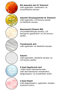 Leke Karşıtı Cilt Tonu Eşitleyici Aydınlatıcı C Vitamini Arbutin SOS Serum | Tüm Cilt Tipleri ürün fotoğrafı