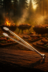 Izgara Maşası 40 Cm Cafe Kafe Otel Restaurant Çay Bahçesi ürün fotoğrafı