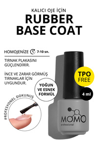 Kalıcı Oje Için Rubber Base Coat, 4 ml, TPO- FREE ürün fotoğrafı