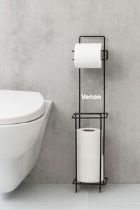 Tuvalet Kağıtlık Ayaklı Wclik , Peçetelik Banyo Aksesuarı ürün fotoğrafı