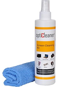 Ekran Temizleme Seti 250 ml (MİKROFİBER BEZ HEDİYE) Laptop, Tablet, Tv, Telefon, Gözlük, Kamera ürün fotoğrafı