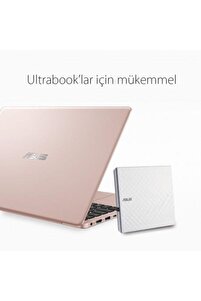 8x SDRW-08D2S-U USB 2.0 Slim Harici DVD Yazıcı Beyaz ürün fotoğrafı
