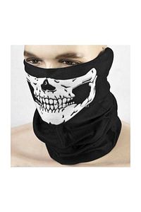 Buff-kuru Kafa Iskelet Maske Motorcu Kar Maskesi-boyunluk-maske-baf-ağızlık-balaklava-yüz Boyun ürün fotoğrafı