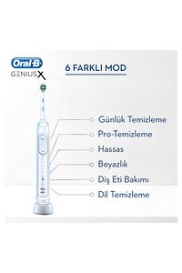 Genius X White New Şarj Edilebilir Diş Fırçası ürün fotoğrafı