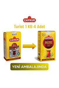 Rize Turist Siyah Dökme Çay 4 X 1 Kg ürün fotoğrafı