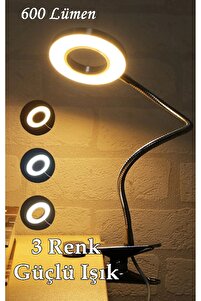 9 Mod Led Çok Fonksiyonlu Akrobat Masa Lambası Şiddeti Ayarlanabilir 3 Farklı Işık Rengi Usb Girişli ürün fotoğrafı