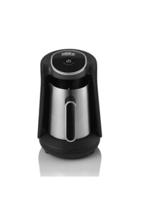 Okka Minio Pro Çelik Cezveli Türk Kahvesi Makinesi 4 Fincan Kapasiteli Krom - OK0010-K ürün fotoğrafı