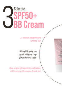 BB Krem Light| 50 Spf Uva/Uvb Pa++++ | Leke Oluşumunu Önlemeye Yardımcı, Aydınlık ve Canlılık ürün fotoğrafı