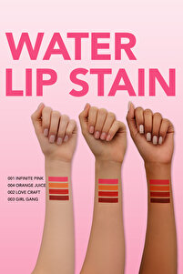 Kalıcı Mat Dudak Tint'i (Kırmızı) - Water Lip Stain - 002 Love Craft - 8682536042178 ürün fotoğrafı