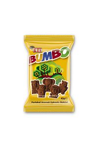 Bumbo Portakal Aromalı Kakaolu Bisküvi 42 g x 24 Adet ürün fotoğrafı