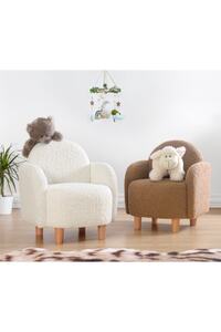 Moylo Teddy Çocuk Koltuğu Beyaz ürün fotoğrafı