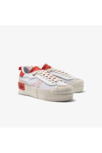 L004 Platform Kadın Beyaz Sneaker ürün fotoğrafı