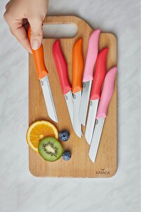 Dr.Inox Sunberry 6'lı Sebze ve Meyve Bıçağı ürün fotoğrafı