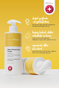 Nemlendirici Bebek Kremi - Baby Moisturizing Cream 200 ml ürün fotoğrafı