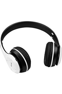 P47 Extra Bass Wireless Bluetooth Kulaklık 5.0+EDR FM Radyo Beyaz ürün fotoğrafı