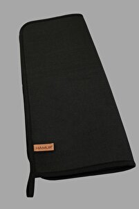 Basic S Bulasik Kurutma Mati 46x36 cm Std Kurulama Bezi Kurutma Örtüsü Tezgah Üstü Siyah ürün fotoğrafı