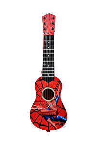 Oyuncak 6 Telli Örümcek Adam Gitar Çocuk Gitarı 50 Cm. Spider Man ürün fotoğrafı