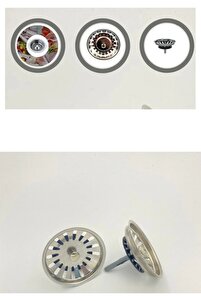 Lavabo Süzgeci Lavabo Gider Süzgeci Mutfak Lavabo Evye Süzgeci ürün fotoğrafı